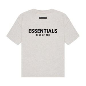 Essentials Fear of God Light Oatmeal T-Shirt